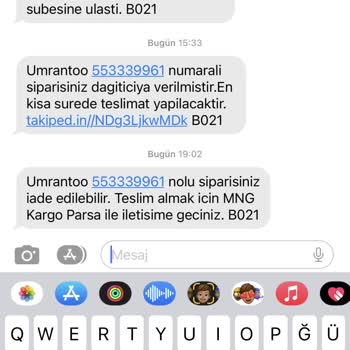MNG Kargo Teslim Edilmeyen Sipariş