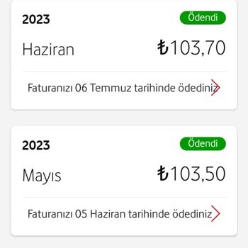 Vodafone Dönemsel İndiriniz Bitti Taahhüt Bitmesine 10 Varken