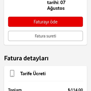 Vodafone Dönemsel İndiriniz Bitti Taahhüt Bitmesine 10 Varken