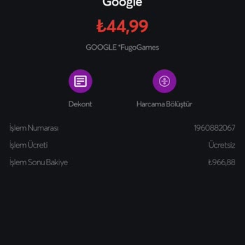 Papara Kartımdan İzinsiz Fugo Games Para Çekimi