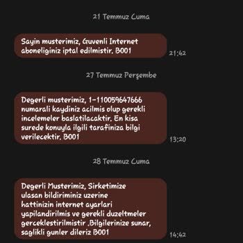 Türk Telekom Şebeke Ve İnternet Hız Problemi