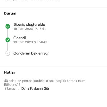 Sinemdizayn Mesajlara Cevap Vermiyor, Siparişi Göndermiyor