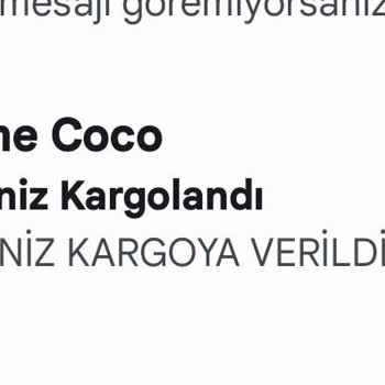 Madame Coco Kampanyasından Ürün Aldım Göndermiyor