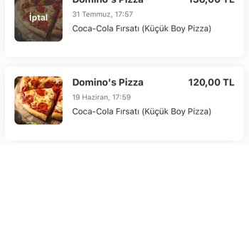 Domino's Pizza İptal Olan Restoran Siparişinin Kapıya Gelip Ödeme Beklenmesi