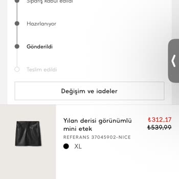 Mango Ürünümün Kargo Takip Özelliği Yok