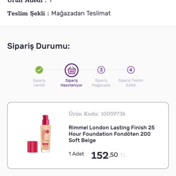 Gratis Online Siparişi Geç Göndermesi