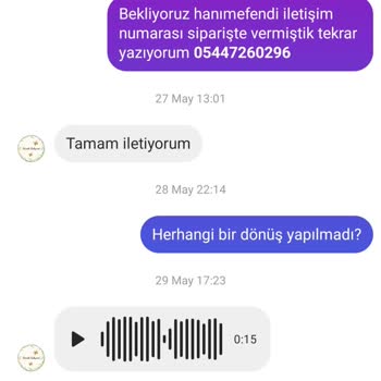 Beroshbabynest (Instagram) Ürün Teslim Edilmemesi