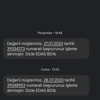 Dicle Elektrik Dağıtım Elektrik Hizmeti Alamıyorum