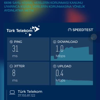 Türk Telekom Mobil İnternet Hızı Düşüklüğü