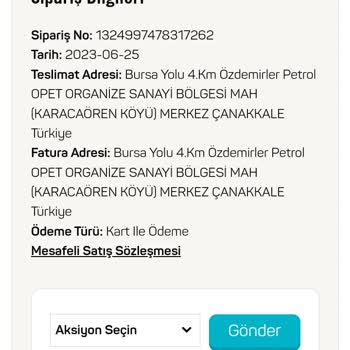 A101 İnternet Sitesi Ürünü Teslim Etmeme. İlgisizliği