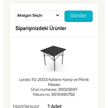 A101 İnternet Sitesi Ürünü Teslim Etmeme. İlgisizliği
