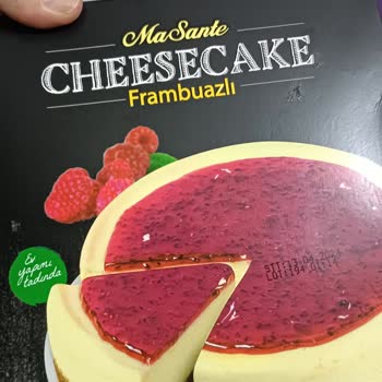 BİM Ma Sente Cheesecake Üstü Dökülmüş