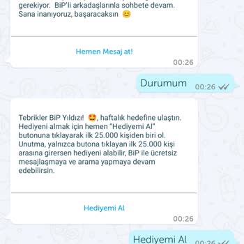 BİP Yıldızları İlk 25.000 Kişi Arasına Giremedin Yalanı