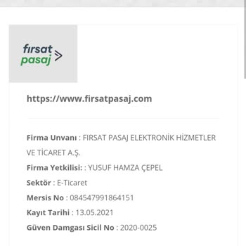 Fırsat Pasaj Fırsatpasaj.com Sitesi Mağduriyeti