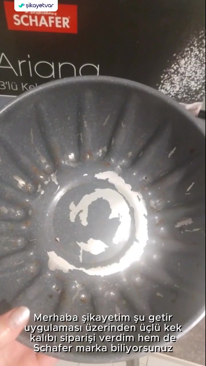 Getir Uygulaması Ayıplı Kek Kalıbını İade Al! videonun kapak resmi