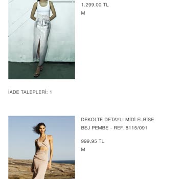 Zara Para İadesi Yapılmadı