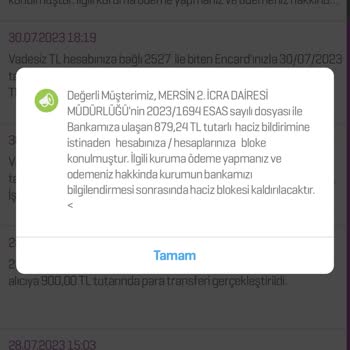Ziraat Bank Hesabıma Bloke Koyuyor Borcu Ödemişim Blokeyi Kaldırmıyor