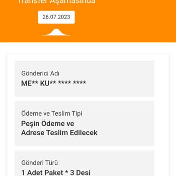 Eskişehir MNG Kargo Eti Şubesinden Şikayetçiyim