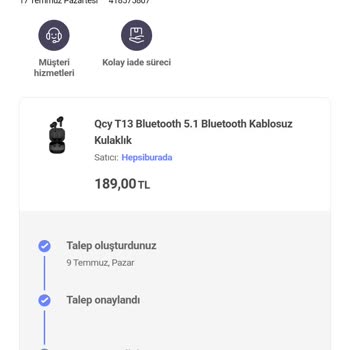 Hepsiburada Garantiye Giden Ürün Hakkında İlgi Göstermiyor