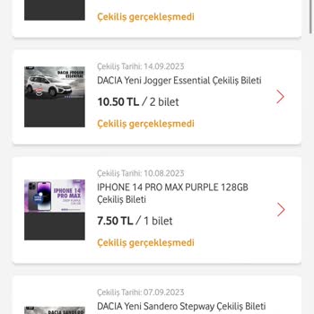Vodafone Kazanan Bilet Numaraları Sorgulanamıyor Şeffaflık İlkesine Uymuyor