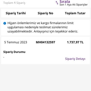 Morhipo İade Parasını Yatırmıyor