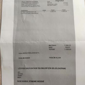 Robo Kalitesiz Kahve Makinesi