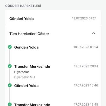 Trendyol Kalitesiz Süreç Takibi