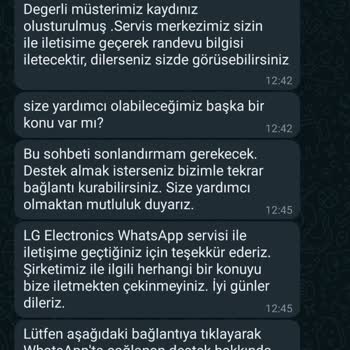 LG Klima Yetkili Servis Randevu Verip Montajı Yapmıyor