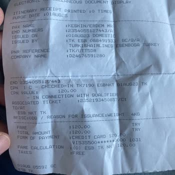 Anadolu Jet Ekstra Ücret Alınması