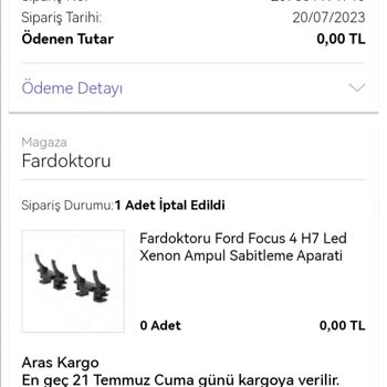 N11 Para İadesi Sorunu