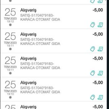 Karaca Otomat Metro İstasyonunda Parayı Alıp Ürün Vermedi!