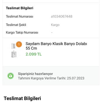 Koçtaş Ürün Kargoya Verilmiyor