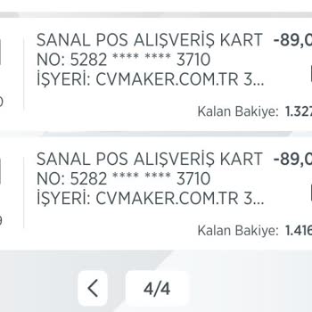 CV Maker Üyelik İptali Sonrası Para Çekimi Sorunu