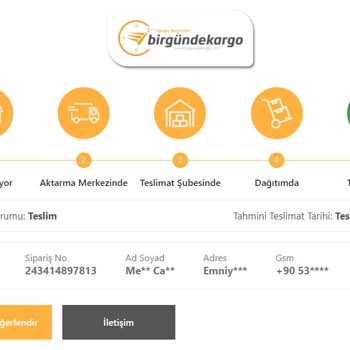 Bir Günde Kargo Siparişimin Sistemsel Teslimi Yapılmış Fakat Teslimatı Gerçekleşmedi!