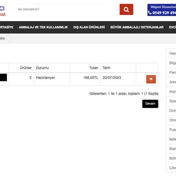 İsyeriminihtiyaci.com Ödeme Alan Ama Ürün Göndermeyen Alışveriş Sitesi