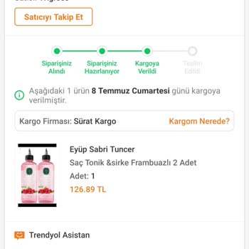 Sürat Kargo Ürünü Teslim Etmedi