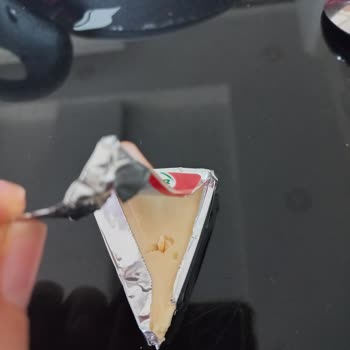 Pınar Üçgen Peynirin İçinden Ne Olduğunu Anlamadığımız Bir Şey Çıktı