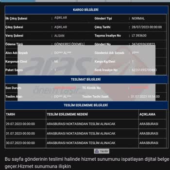 Hepsiburada Sipariş Verdiğim Ürün Gönderilmedi