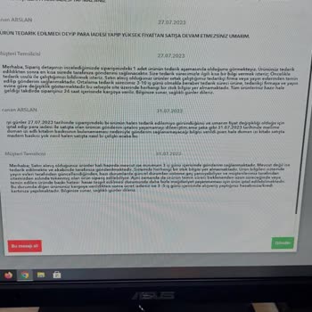 Bkmkitap Duman İzi Adlı Kitabın Tedarik Sorunu Ve Ücret İadesi