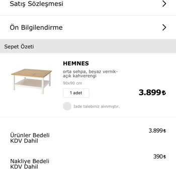 IKEA Ürün İadesi Ve Muhatap Bulamamak