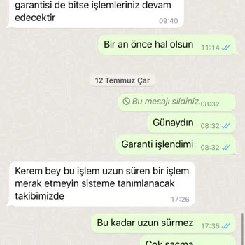Arçelik Ek Garanti Sorunu
