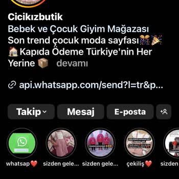 Cicikizkids (Instagram)'ten Alışverişimle İlgili Sorun