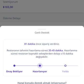 Arby's ve Getir Yemek Fiyaskosu