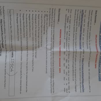 THY Kırdığı Sapasağlam Bavulu Tazmin Etmiyor.