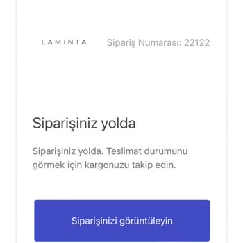 Laminta.com İade Sürecinin Bir Türlü Tamamlanamaması