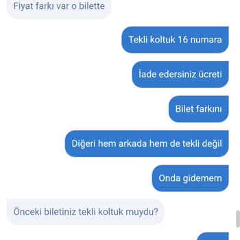 Yeşil Muş Ovası Obilet Haber Verilmeden Biletim İptal Edildi Ve Mağdur Oldum