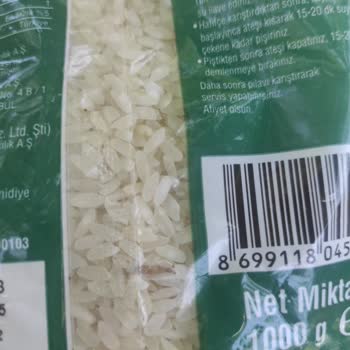 A101 Den Alınan Ovadan Markalı Pirinç Böceklenmiş