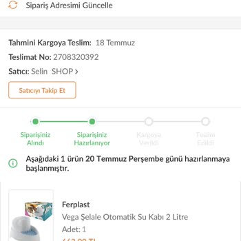 Trendyol 17 Gündür Siparişimi Göndermiyor