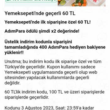 Yemeksepeti Kodlar Geçersiz. İnsanları Hep Mağdur Ediyorsunuz. Yeter Artık