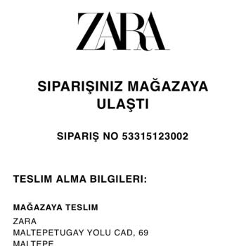 Zara İadede Zorluk Çıkarıyor